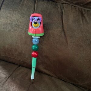 Bluey as Granny Janet hand made pen